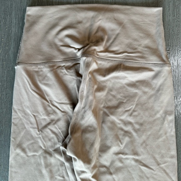 Set Active Beige Tan Leggings High Waisted S - Picture 5 of 10